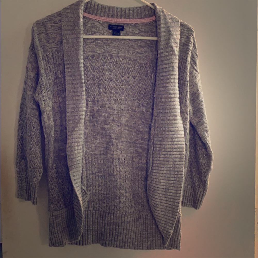 Gray Cardigan
